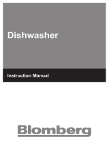 Blomberg Dishwasher User manual