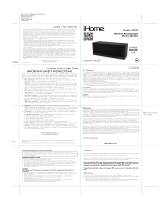 iHome IBN27 User manual