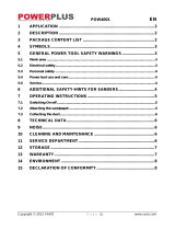 Power Plus POW4001 User manual