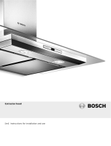 Bosch DWB098U50/01 User manual