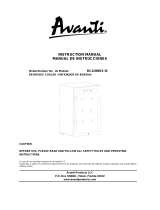 Avanti BCA306SSIS User manual