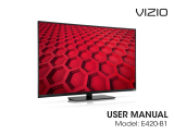 Vizio D320-B1 User manual