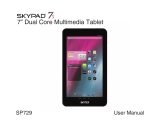 SKYTEX Skypad 7s - SP729 User manual
