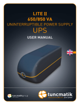 Tuncmatik Lite II 850VA User manual