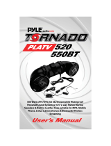 Pyle Tornado PLATV 550BT User manual