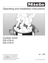 Miele DA 419-6 Datasheet