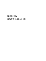 Cello S3031A User manual