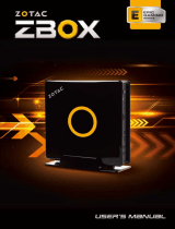 Zotac ZBOX series User manual