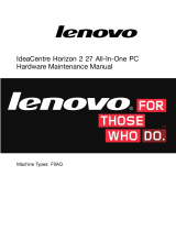 Lenovo Horizon Series User Horizon 2 27 User manual