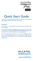 Alcatel Pop C9 User manual