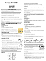 CyberPower BRG1500AVRLCD User manual
