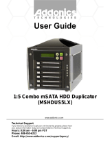 Addonics MSHDUS5LX User manual