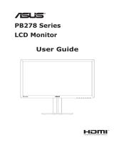 Asus PB278QR Owner's manual