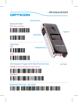 Opticon OPN-2006 User manual