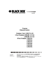 Black Box express ethernet switch User manual