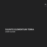 Suunto Elementum Terra Black Rubber / dark display Owner's manual