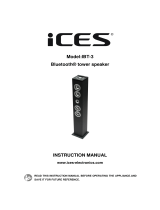 Ices IBT-3 (Rock White) User manual