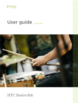 HTC 816 User guide