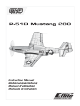 E-flite P-51D Mustang User manual