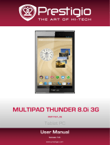 Prestigio MultiPad THUNDER 8.0i 3G User manual
