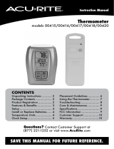 AcuRite Digital Thermometer User manual