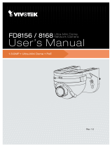 Vivotek FD8168 User manual