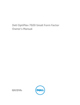 Dell 7020 User manual