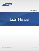 Samsung SM-T705 User manual