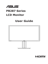 Asus PB287 Series LCD Monitor Owner's manual