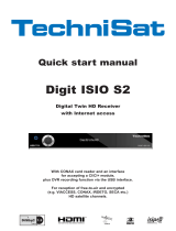 TechniSat DIGIT ISIO SDIGIT ISIO S2DIGIT ISIO STCDIGIT ISIO STC+ISIO S1 Owner's manual