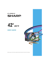 Sharp LC-42LB261 User guide