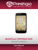 Prestigio MultiPhone 5503 DUO User manual