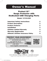 Tripp Lite TLP26USBB Owner's manual