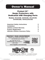 Tripp Lite Wall-Mount Surge Protectors Owner's manual