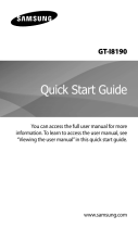 Samsung GT-I8190N User manual