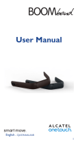 Alcatel Boomband User manual