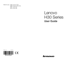 Lenovo 30-50 User manual
