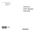 Lenovo H50-50 User manual