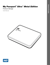 Western Digital My Passport Ultra User manual