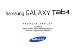 Samsung Galaxy Tab 4 10.1 Verizon Wireless User manual