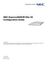 NEC R120e-1E User manual