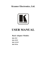Kramer RK-121WP User manual