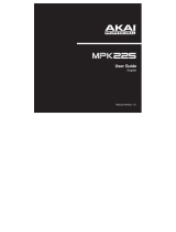 Akai Professional MPK 225 Owner's manual