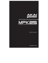 Akai MPK25 User manual