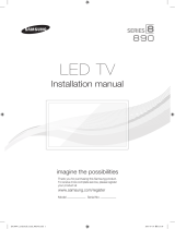 Samsung HG55NC890VF Installation guide