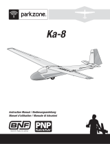 ParkZone Ka8 2.25M Sailplane PNP User manual