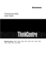 Lenovo E63z User guide