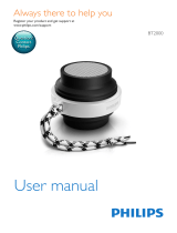 Philips BT2000R User manual