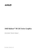 AMD Radeon R9 285 Series User guide