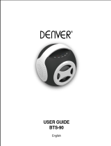 Denver BTS-90SILVER User manual